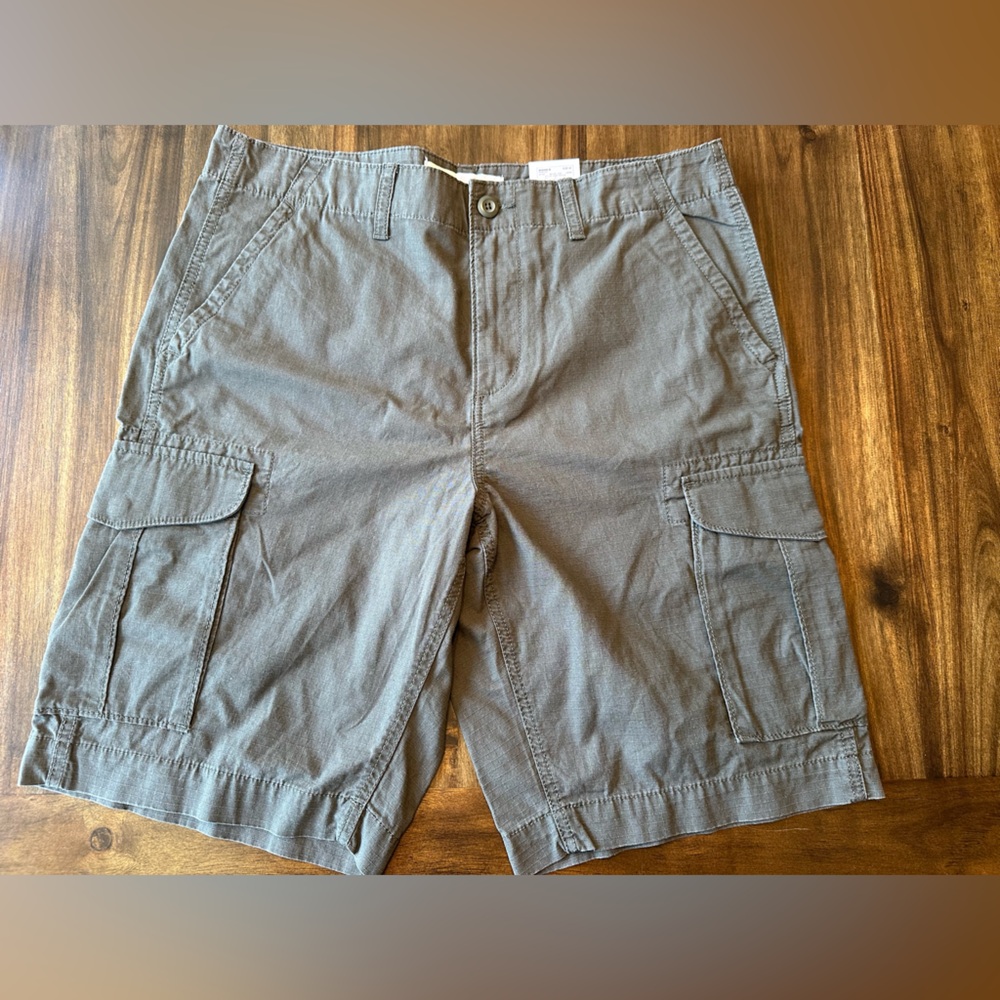 NWT Sonoma Men's Beluga Cargo Shorts Sz 36